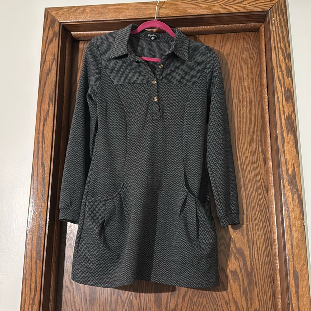 Another adorable winter tunic, herringbone pattern